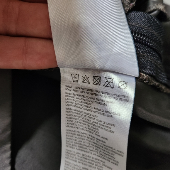 Brave Soul Green Black Lightweight 1/2 Zip Hooded Windbreaker Jacket Mens Sz S - Picture 7 of 11